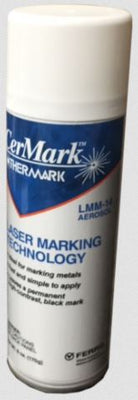 LMM6000, Cermark Sales LMM6000 Aerosol, Spray. 12 OZ Black for
